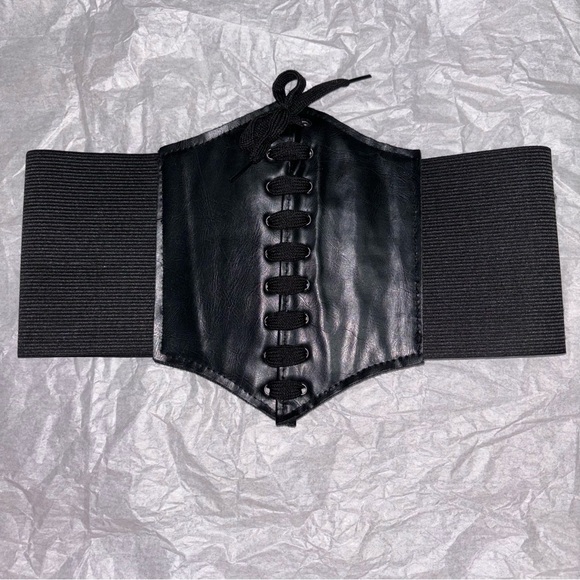 Black Corset Top XXS/XS - Picture 1 of 2